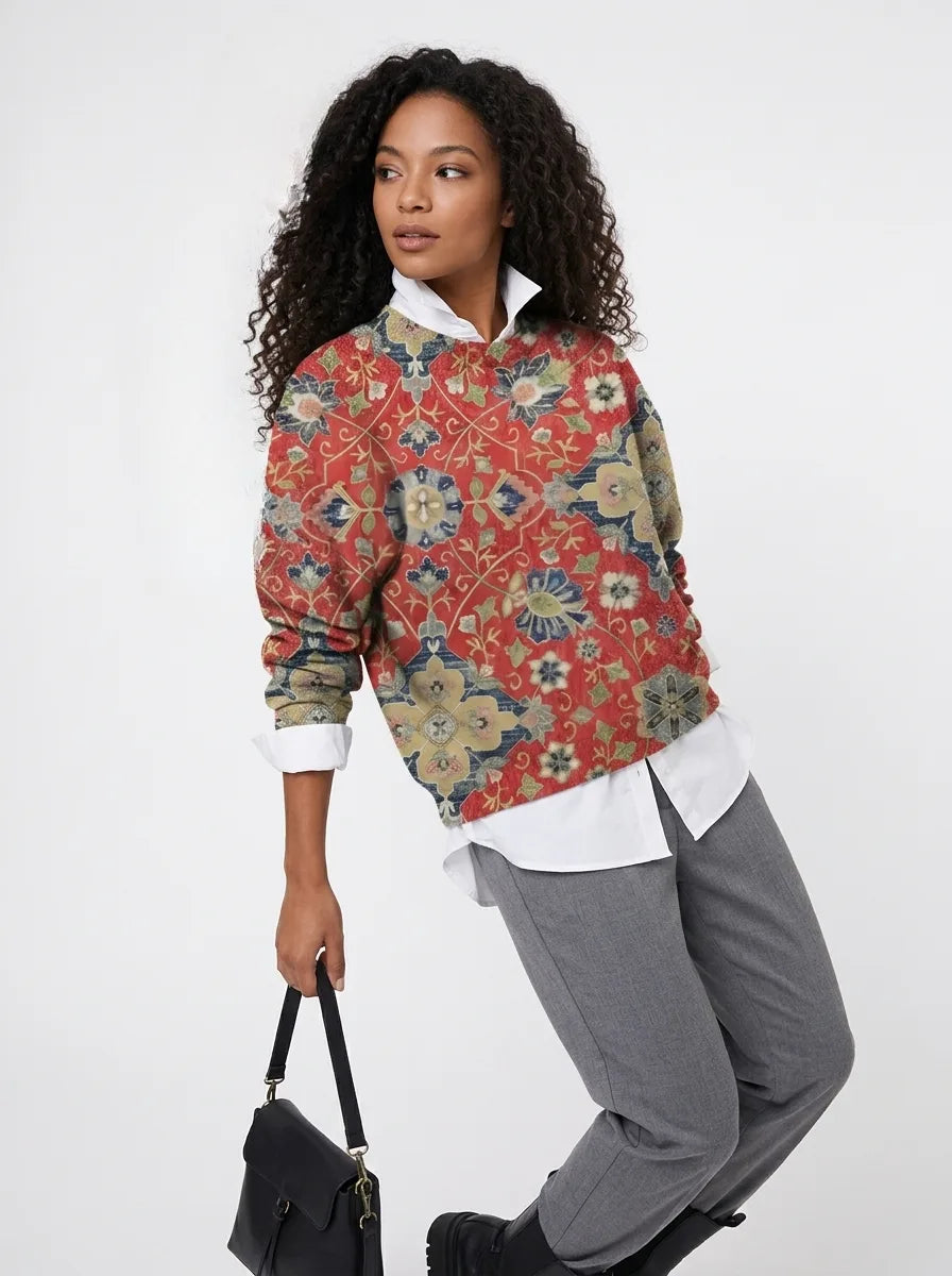 Women’s Soft Acrylic Sweater – Warm & Stylish Fit