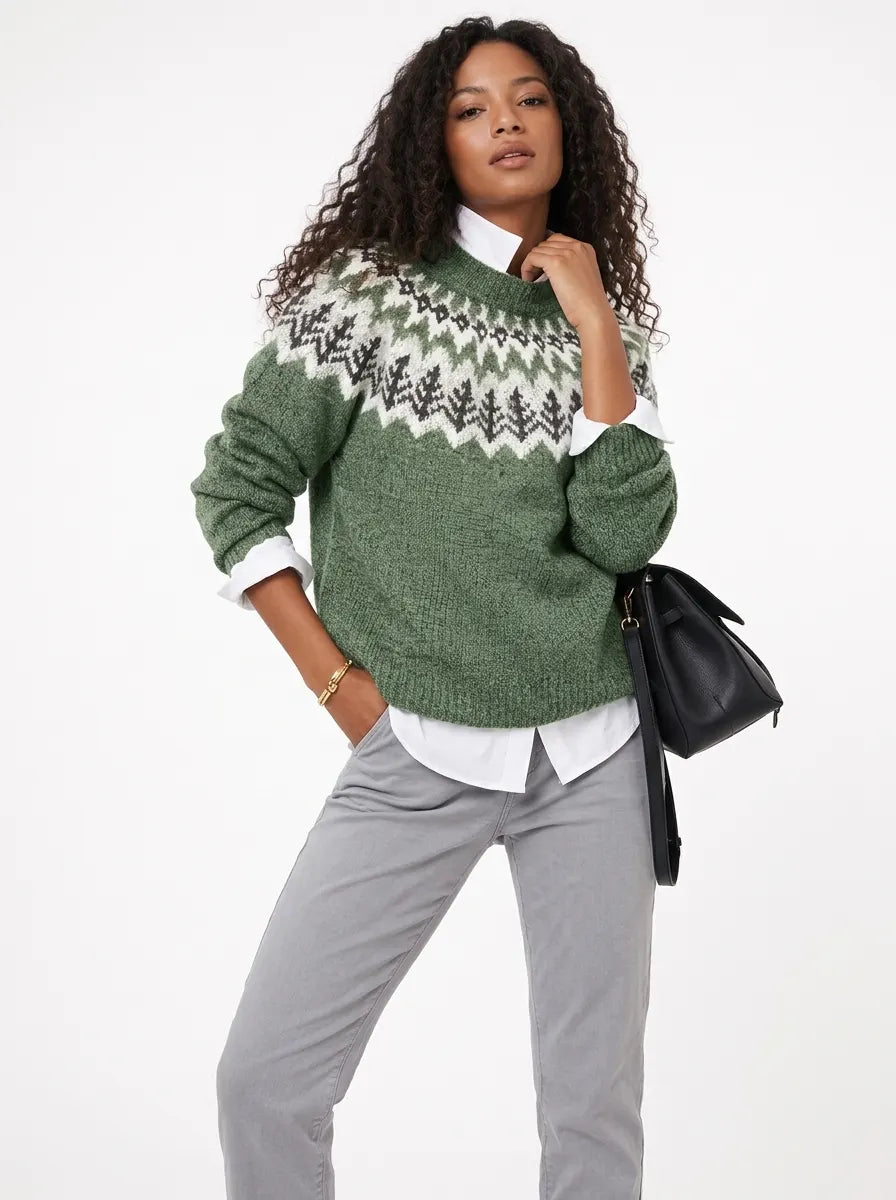 Women’s Soft Acrylic Sweater – Warm & Stylish Fit