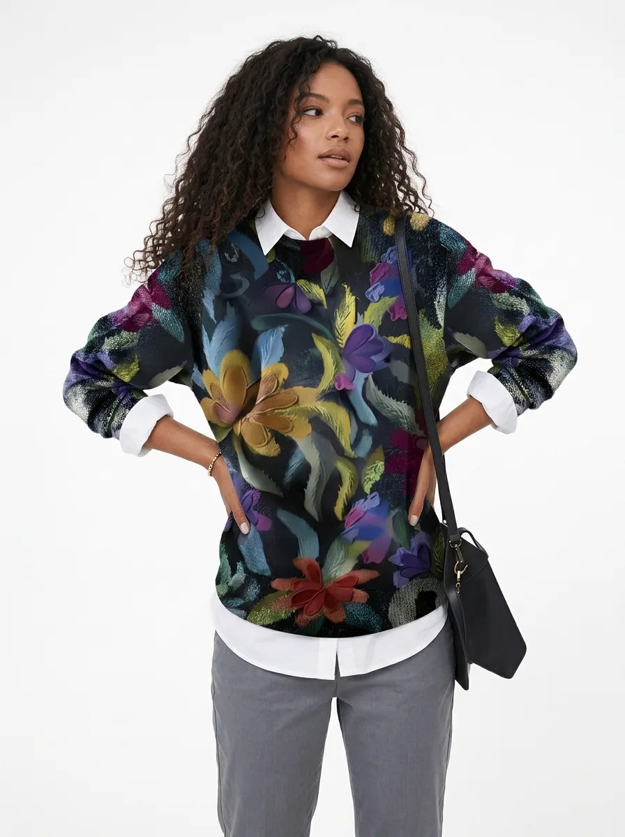 Women’s Soft Acrylic Sweater – Warm & Stylish Fit