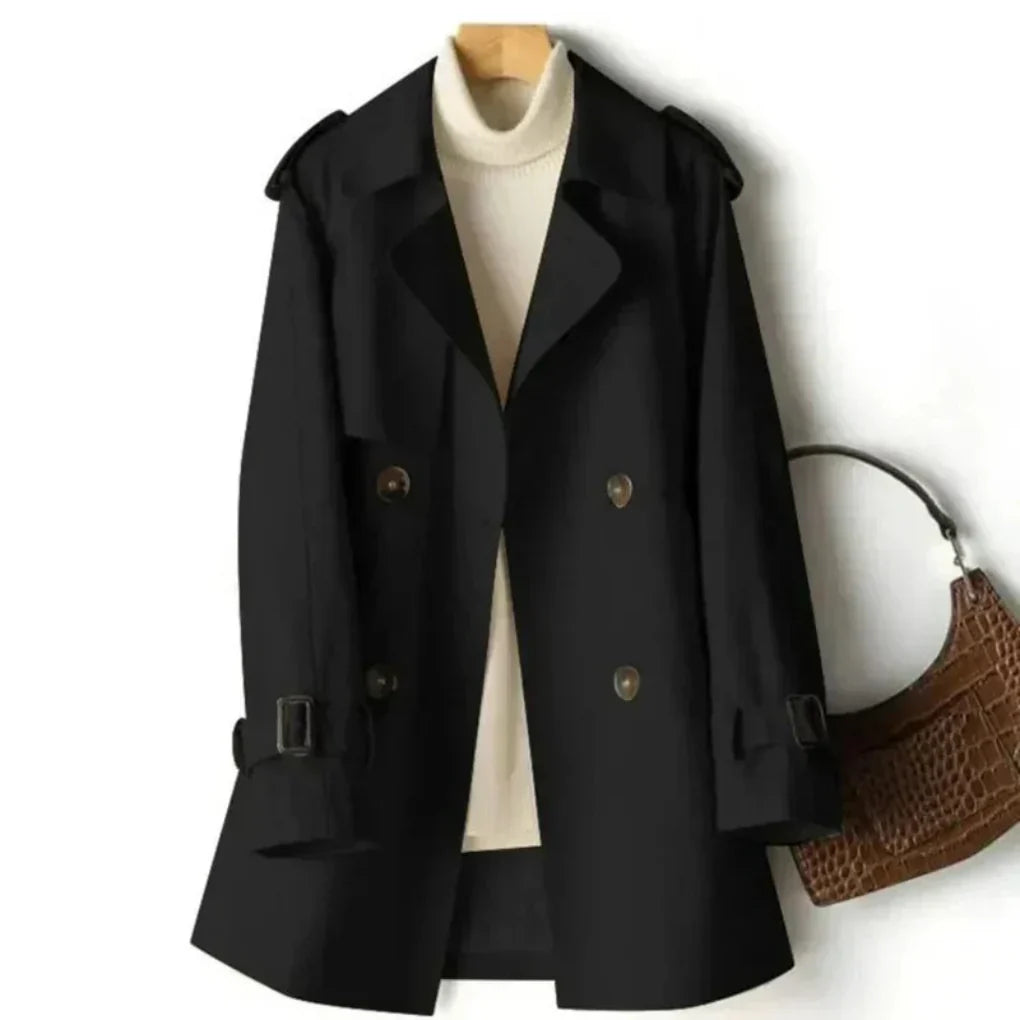 Women’s Classic Double-Breasted Trench Coat