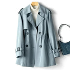 Women’s Classic Double-Breasted Trench Coat