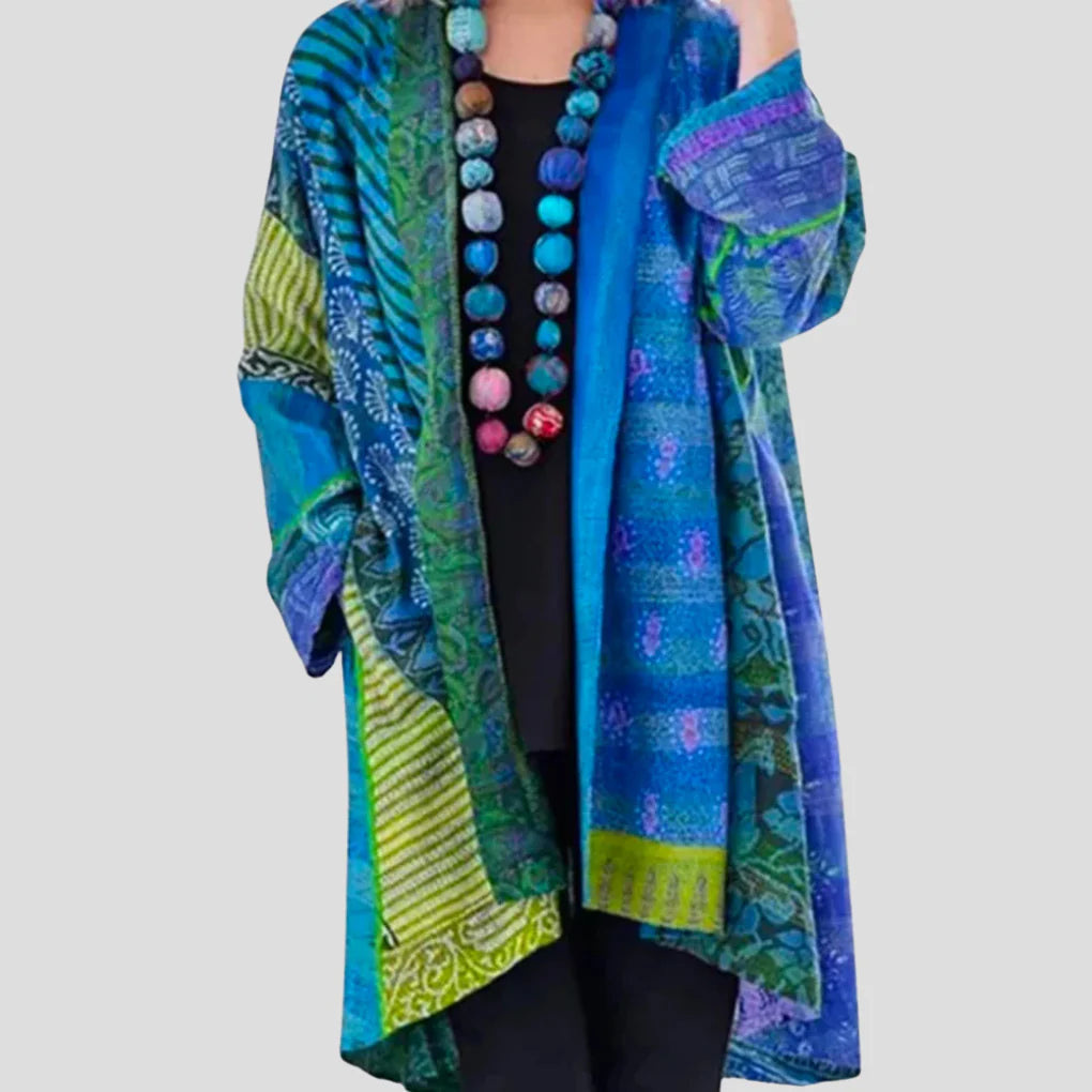 Women’s Slim Open-Front Cardigan – Straight Fit Knit Layer