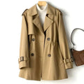 Women’s Classic Double-Breasted Trench Coat