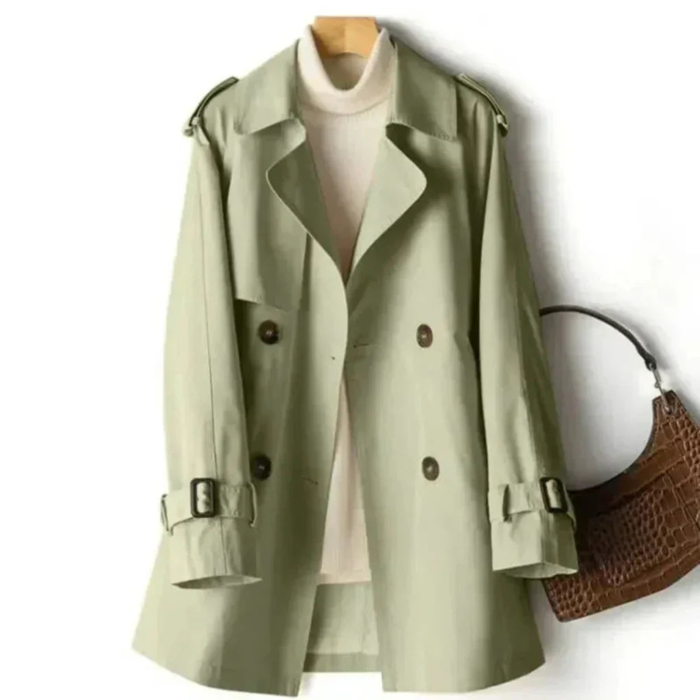 Women’s Classic Double-Breasted Trench Coat