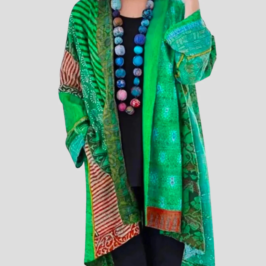 Women’s Slim Open-Front Cardigan – Straight Fit Knit Layer