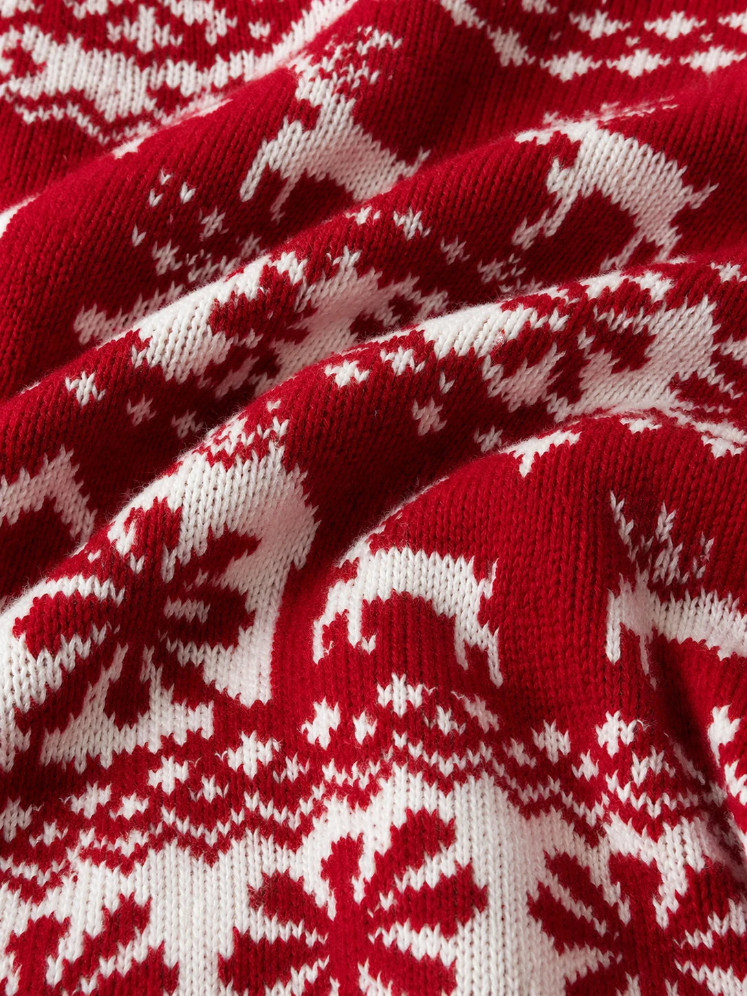 Women’s Christmas Reindeer Knit Sweater – Festive Holiday Pullover