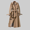 Aleah™ Classic Trench Coat by Les Odettes, shown in Jakarta fabric, featuring a tailored silhouette and double-breasted design.