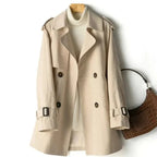 Women’s Classic Double-Breasted Trench Coat