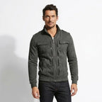 Men’s Bonded Knit Military Jacket