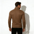 Men’s Bonded Knit Military Jacket