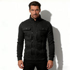 Men’s Bonded Knit Military Jacket