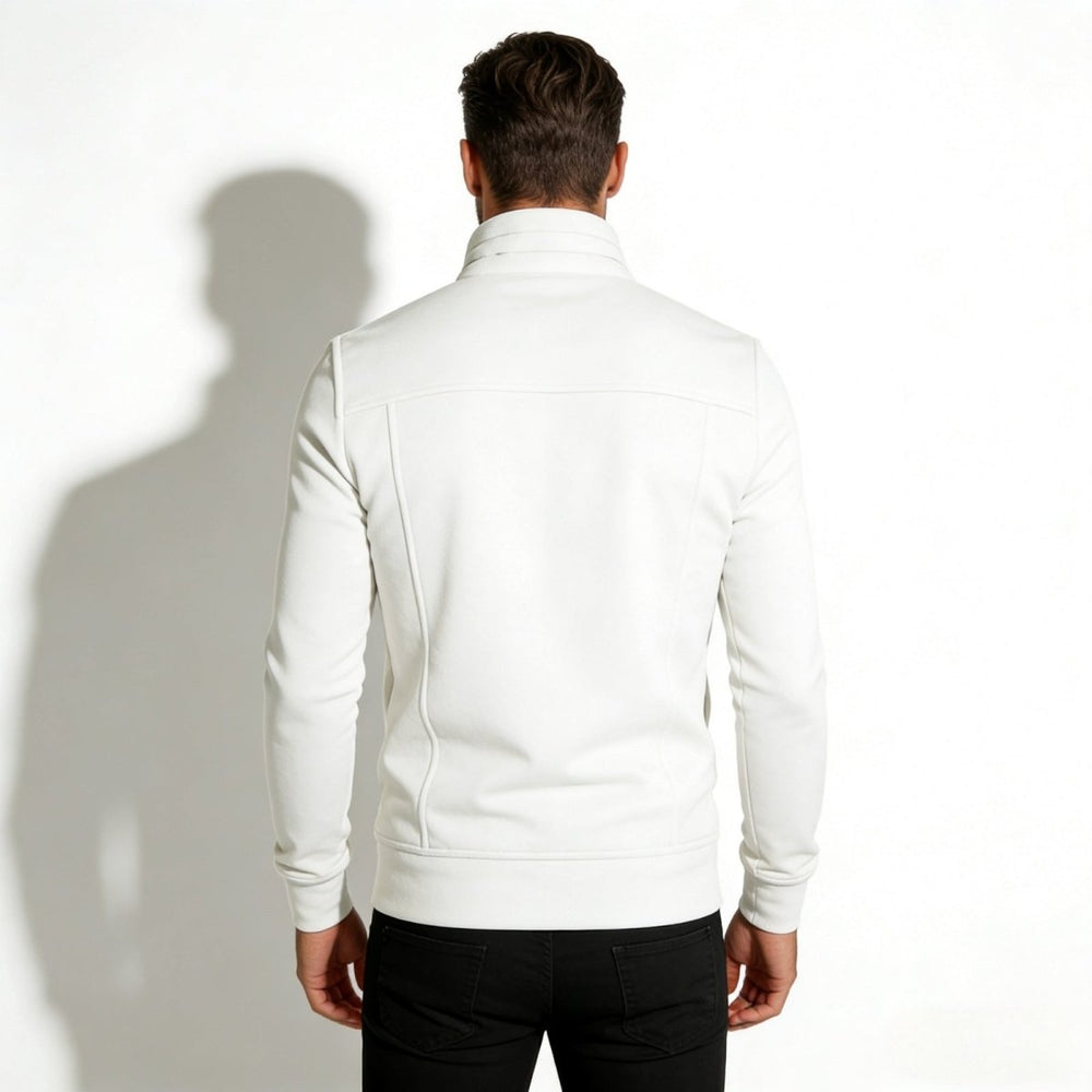 Men’s Bonded Knit Military Jacket