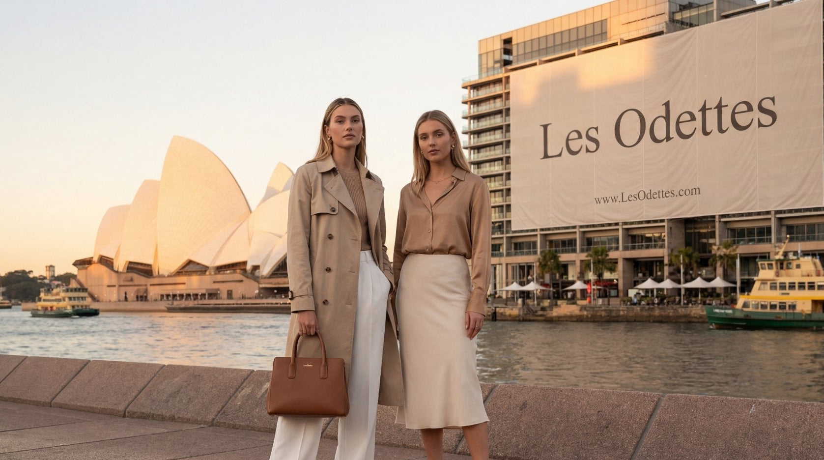 “Les Odettes women’s fashion shop – elegant minimalist clothing collection in Australia
