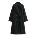 Ramona™ elegant coat by Les Odettes, showcasing a stylish, tailored outerwear piece with a sleek design and sophisticated fit.