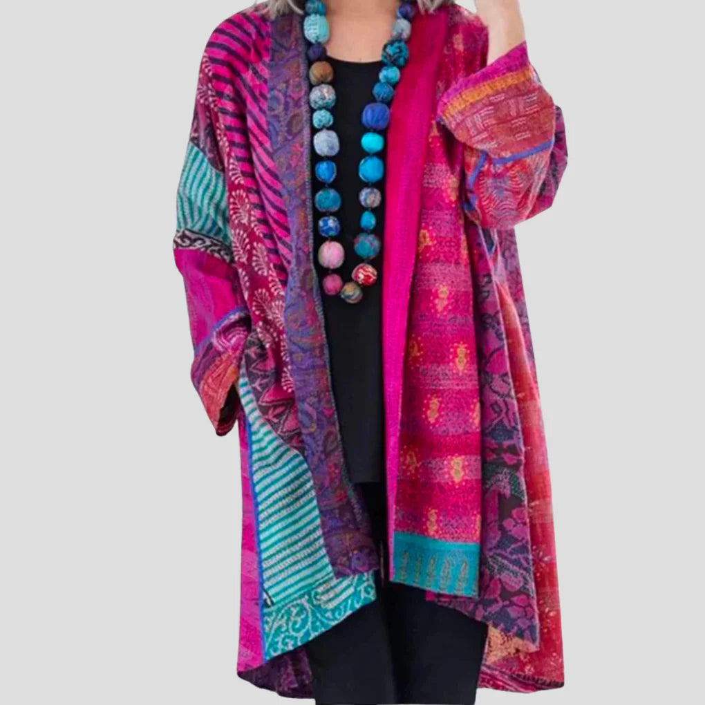 Women’s Slim Open-Front Cardigan – Straight Fit Knit Layer