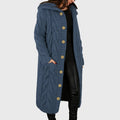 Elegant cozy Cadence™ coat by Les Odettes with soft fabric, stylish design, and tailored fit, perfect for cold weather.